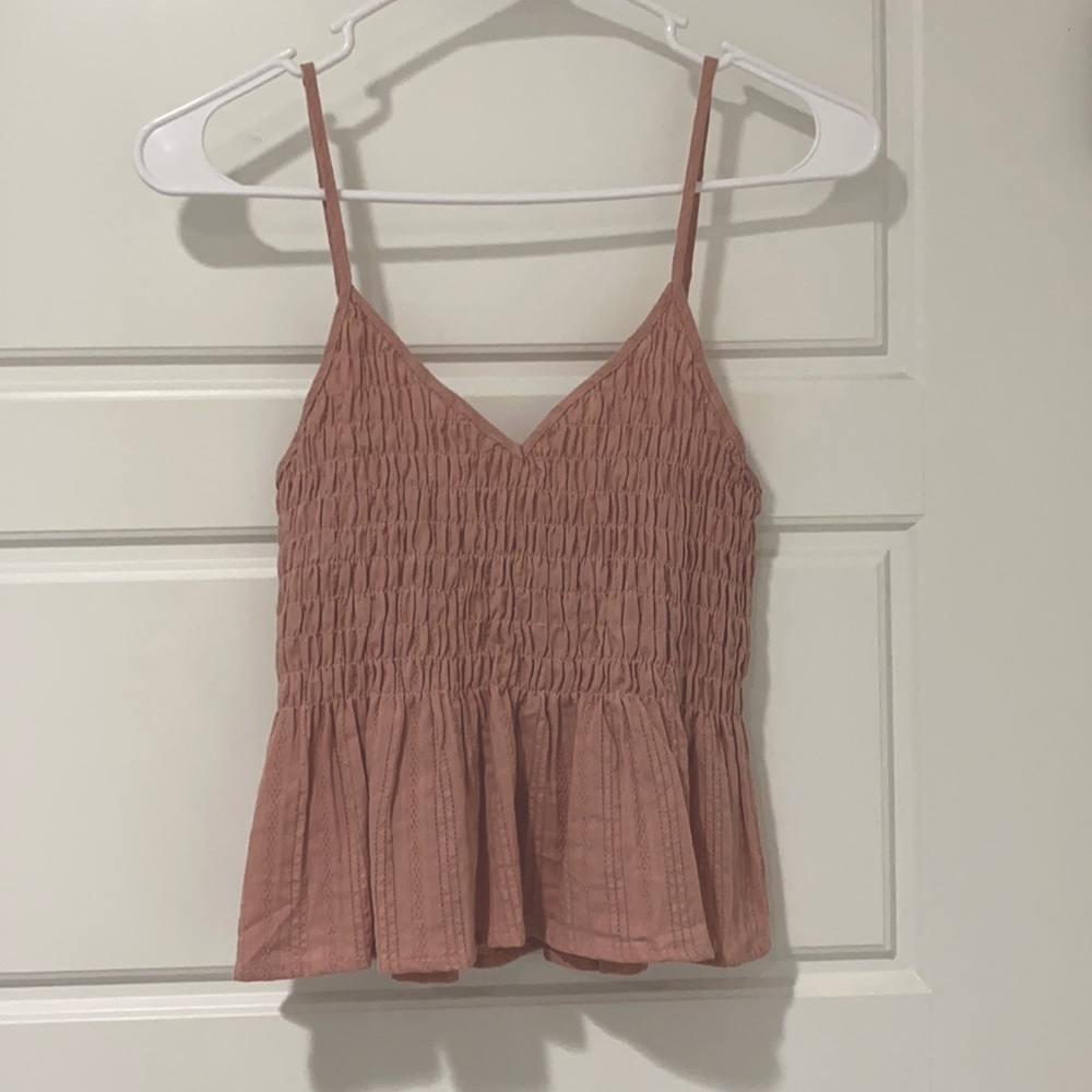 shein pink tank top
